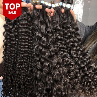 Curly Tape in Hair Extensions