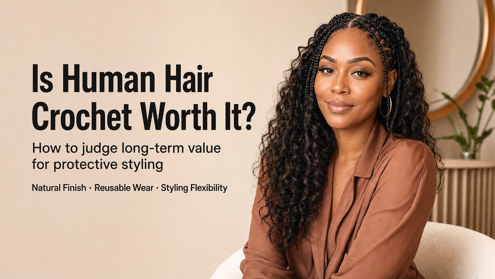 Why Human Hair Crochet Is Worth It for Long-Term Protective Styling