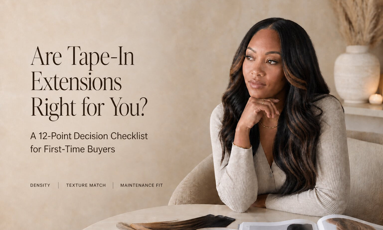 Are Tape-In Extensions Right for You? A 12-Point Decision Checklist