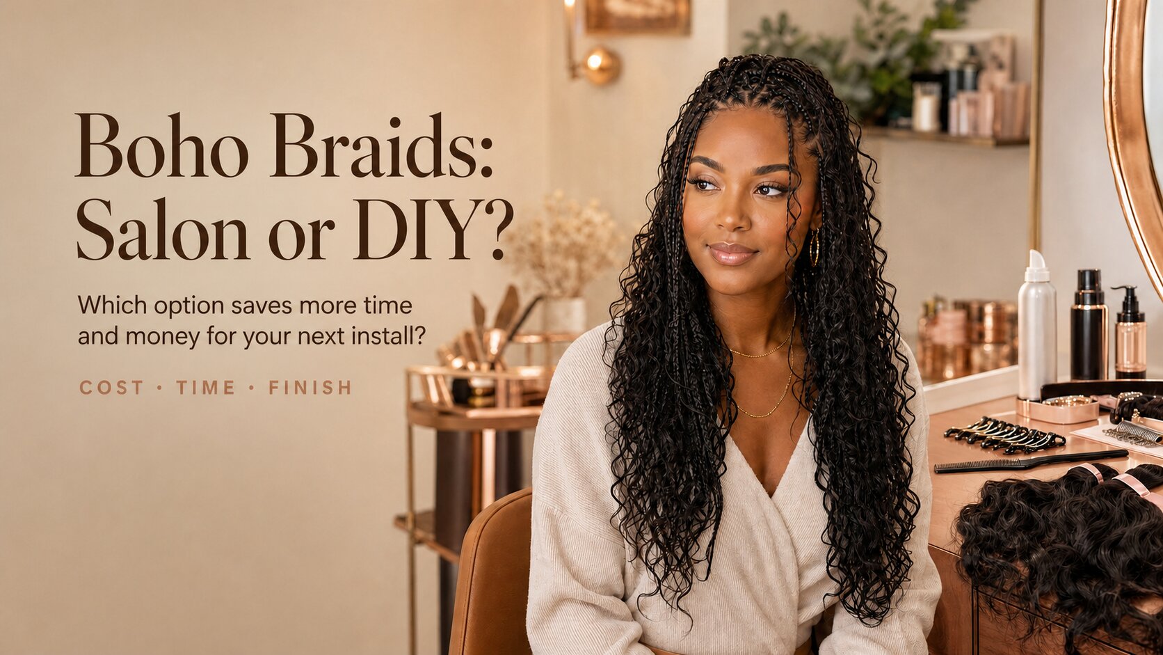 Salon vs DIY Boho Braids: Which Option Saves More Time and Money?