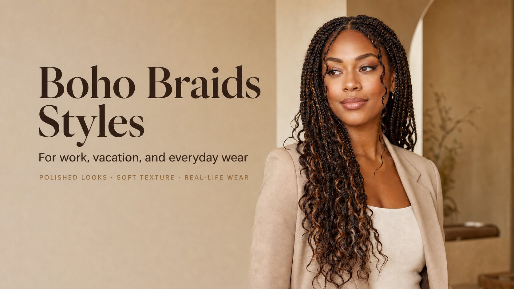 Boho Braids for Work, Vacation & Everyday Wear: Style Ideas