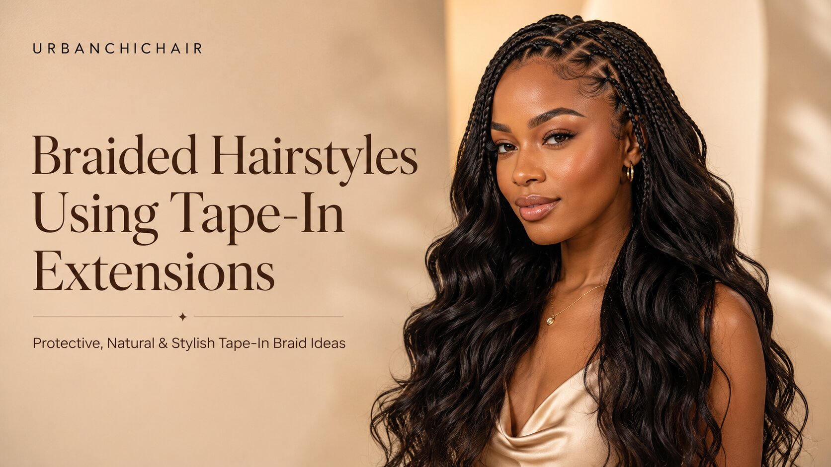 Braided Hairstyles Using Tape-In Extensions: Protective, Natural & Stylish Ideas
