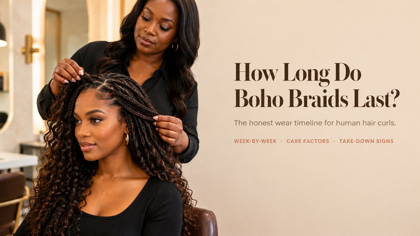 How Long Do Boho Braids Last With Human Hair?