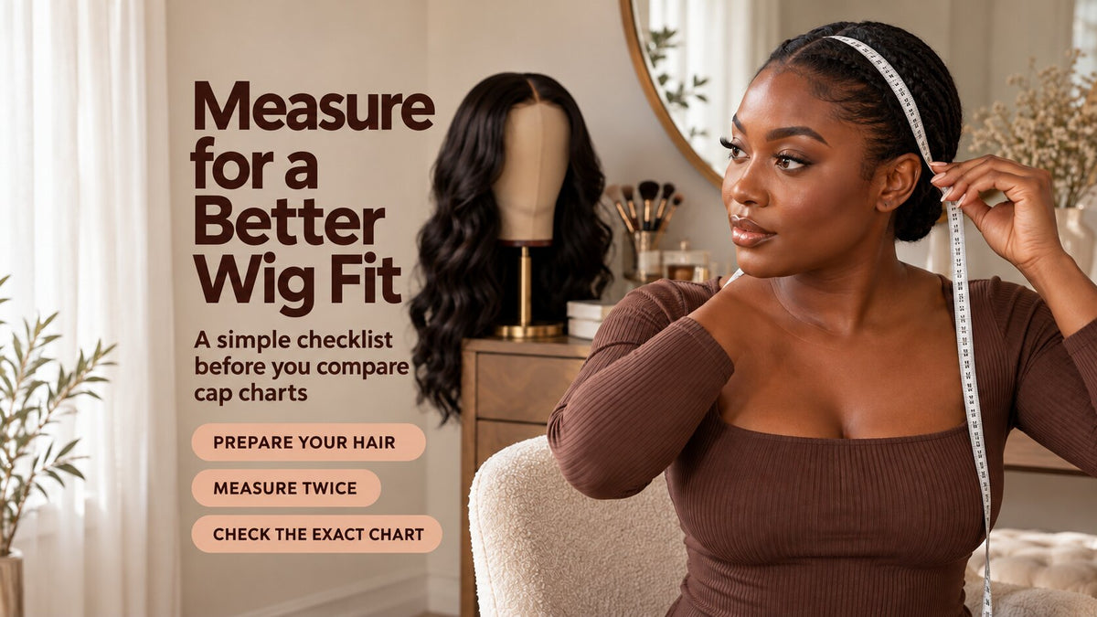 How to Measure Your Head for a Wig: A Fit Checklist