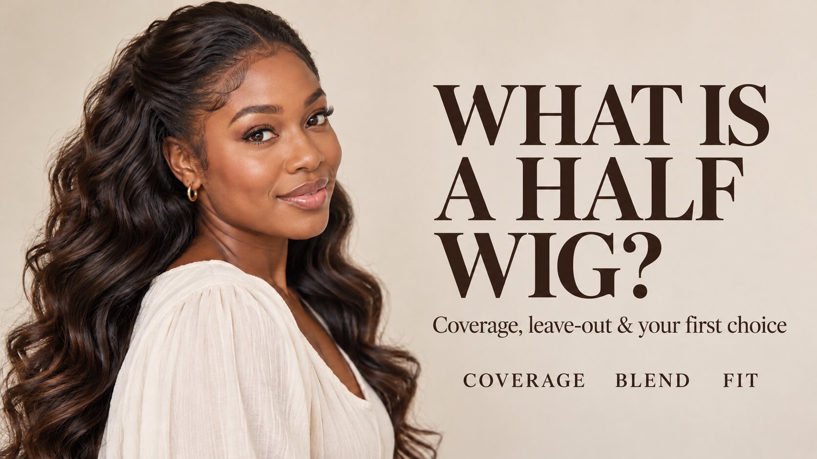 What Is a Half Wig? Coverage, Leave-Out and Who It Suits