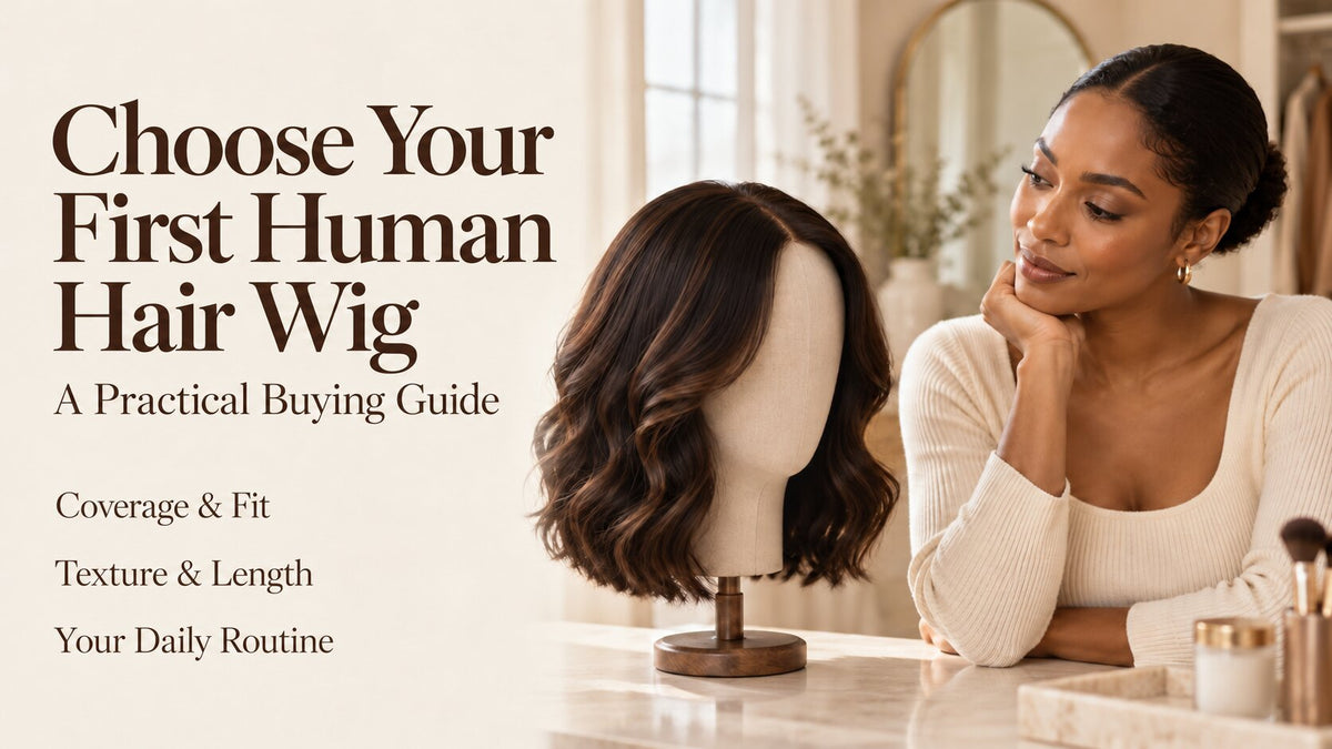 How to Choose Your First Human Hair Wig: A Practical Guide