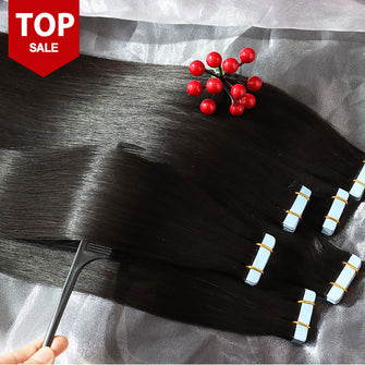 11A Straight Tape in Hair Extensions Human Hair（40pcs/pack）
