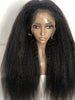 Afro Kinky Straight 200% Density Virgin Human Hair Full Frontal Wig Over $200 per order get Free small sample Buy more than 2PCS Enjoy $20-$50 OFF