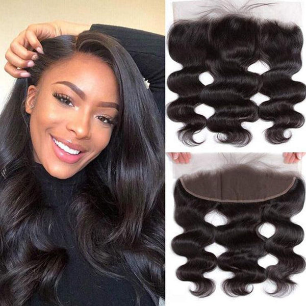 Body wave Virgin Human Hair 13X4 HD Lace Frontal - URBAN CHIC HAIR