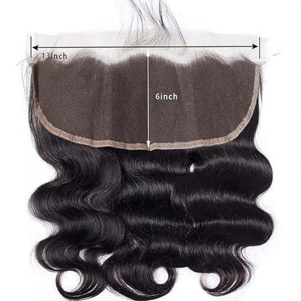 Body wave Virgin Human Hair 13X6 HD Lace Frontal - URBAN CHIC HAIR