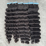 Deep Wave Tape In Hair Extensions Double Drawn