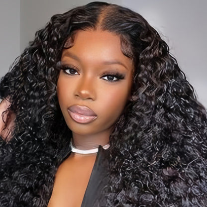 Urbanchic 2023 curly Virgin Human 5x5 HD Lace Closure Glueless Wigs