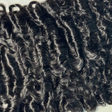 (3 Bundles Deal) Virgin Indian Curly Bundles Double Drawn