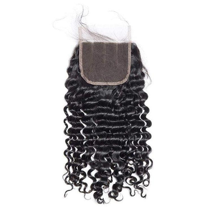 water wave Virgin Human Hair 4X4 HD Lace Closure - URBAN CHIC HAIR