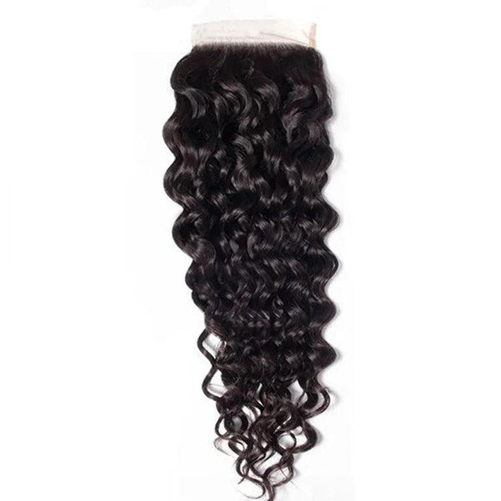 water wave Virgin Human Hair 5X5 HD Lace Closure - URBAN CHIC HAIR