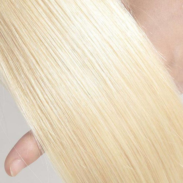 613 blonde Virgin Straight Human Hair Hair Bundles - URBAN CHIC HAIR