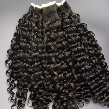 Deep Curly Tape in Hair Extensions