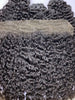 Raw Burmese Curly Transparent lace 13*6 frontal