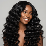 (3 Bundles Deal) Raw Deep Wave Bundles Double Drawn