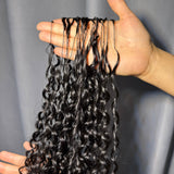 Lightweight Feathered Crochet Hair - Natural Texture