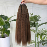 Lightweight Feathered Crochet Hair - Natural Texture