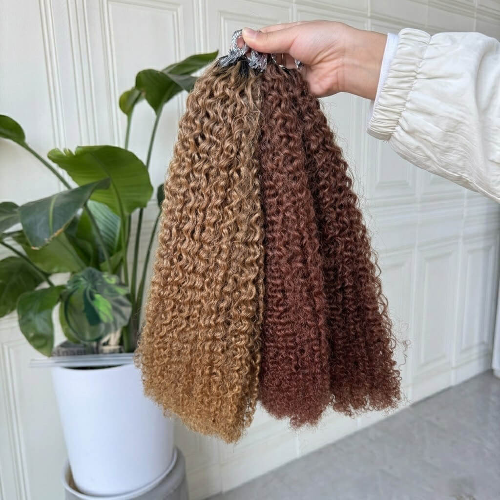 Lightweight Feathered Crochet Hair - Natural Texture