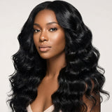 (3 Bundles Deal) Raw Loose Deep Wave Bundles Double Drawn