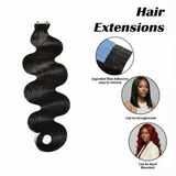 Body Wave Tape In Hair Extensions Double Drawn