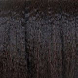 (3Bundles+5X5 HD Closure) Raw Kinky Straight Hair Bundles Double Drawn