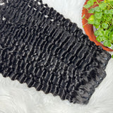 (3 Bundles Deal) Raw Kinky Curly Bundles Double Drawn
