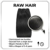 (3 Bundles Deal) Raw Pixie Curly Bundles Double Drawn