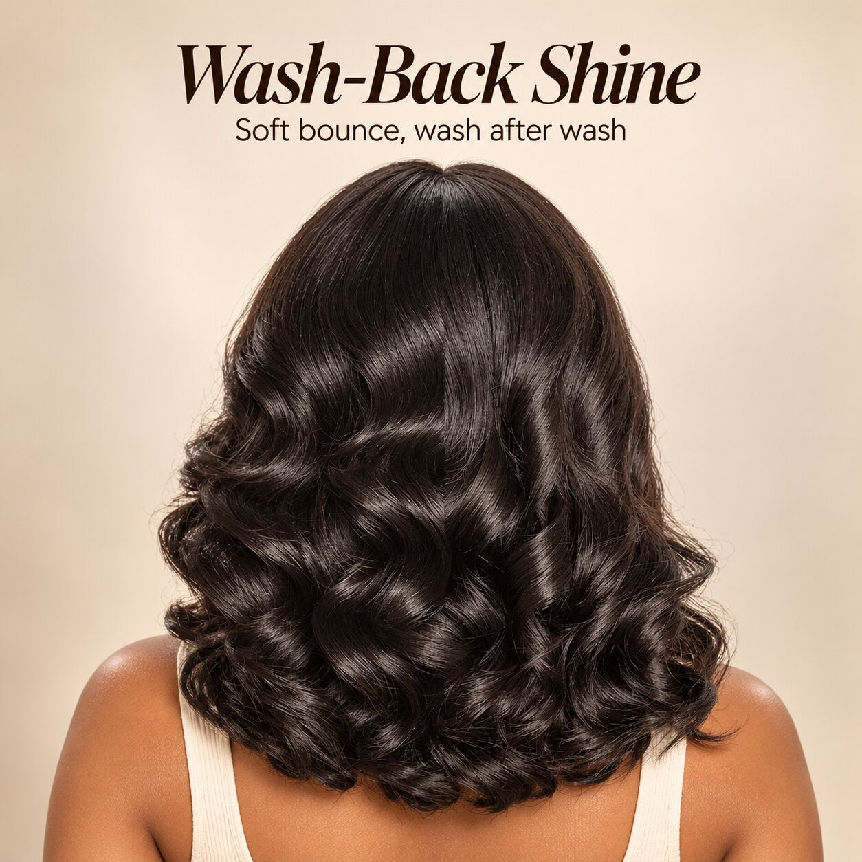 UrbanChichair 7x6 HD lace body wave wig featuring four styling options: middle part, side part, C-part and deep side part.