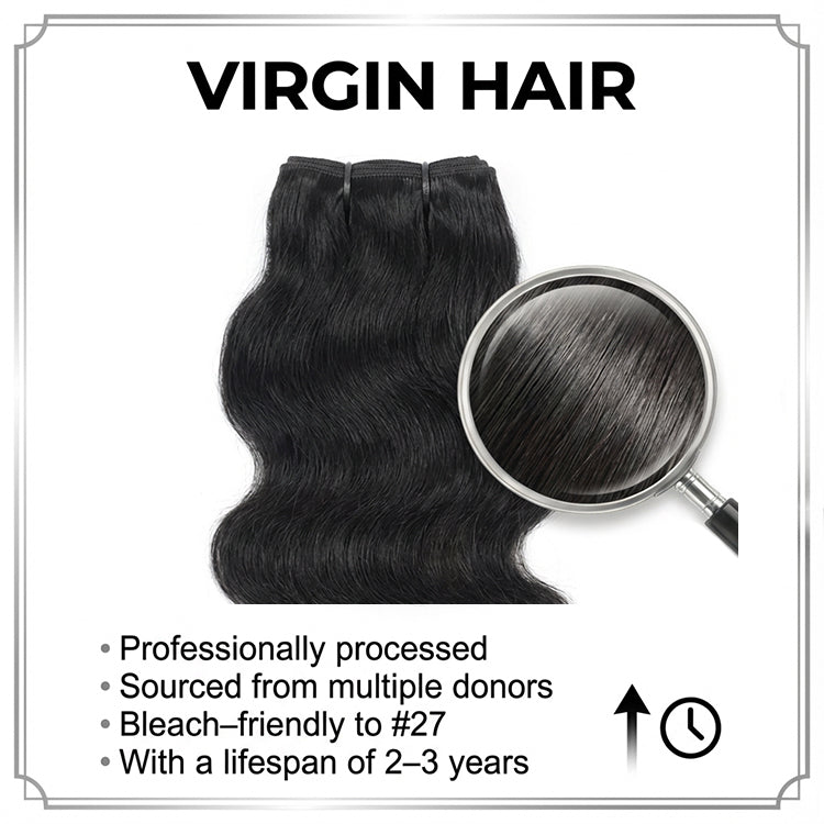 (3 Bundles Deal) Virgin Indian Curly Bundles Double Drawn