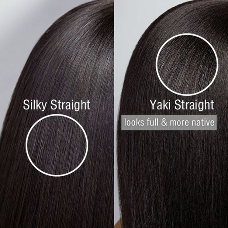 Yaki Virgin Human hair 9x6 HD Lace Full Frontal Glueless Wigs