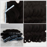 Body Wave Tape In Hair Extensions Double Drawn