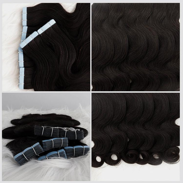 best body wave tape ins human hair