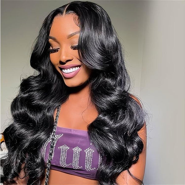 Body Wave Virgin Human Hair 5x5 HD Lace Closure Glueless Wigs - URBAN CHIC HAIR