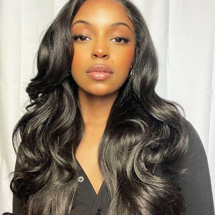 Body Wave Virgin Human Hair 13x6 HD Lace Full Frontal Glueless Wig - URBAN CHIC HAIR