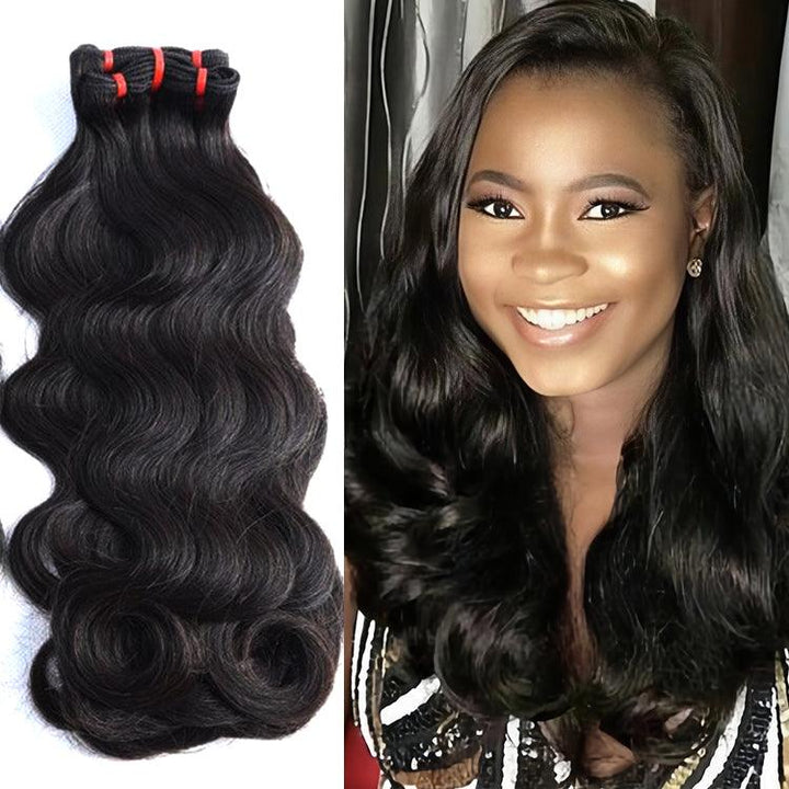 Body Wave luxury virgin double drawn Hair Bundles - URBAN CHIC HAIR