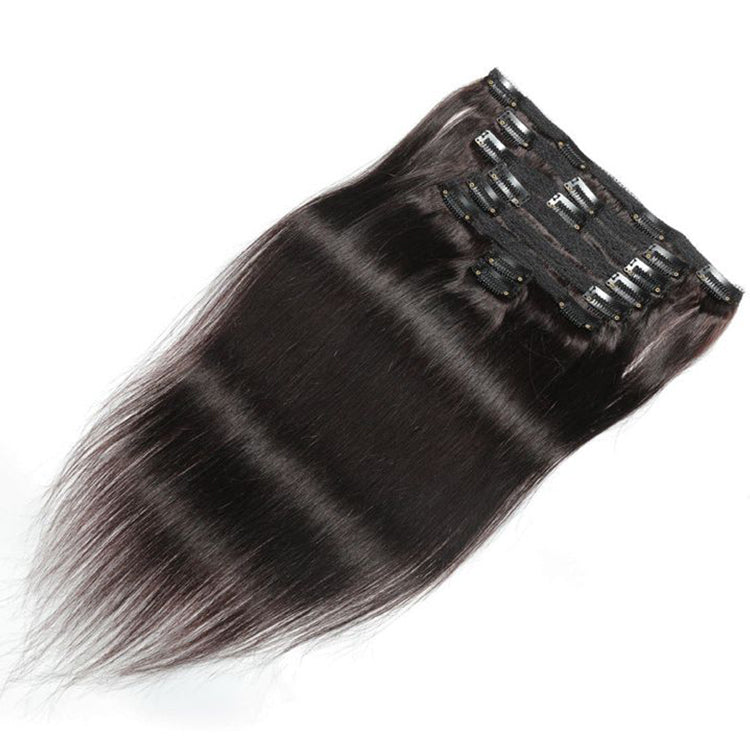 Clip in Hair Extension Straight Virgin Human Hair