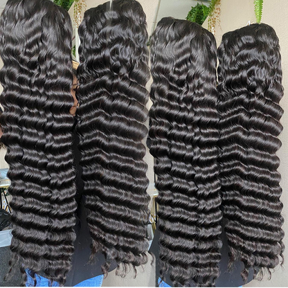 qingdao haiyi hair 12a deep wave wig