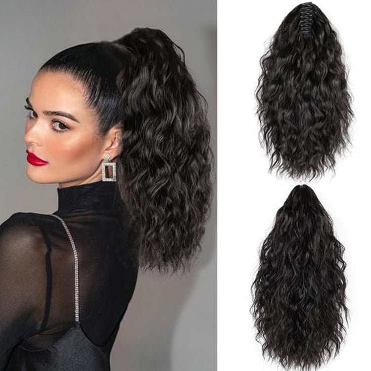 natural wave Drawstring Ponytail Hair extensions