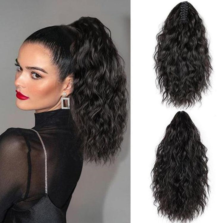 natural wave Drawstring Ponytail Hair extensions - URBAN CHIC HAIR