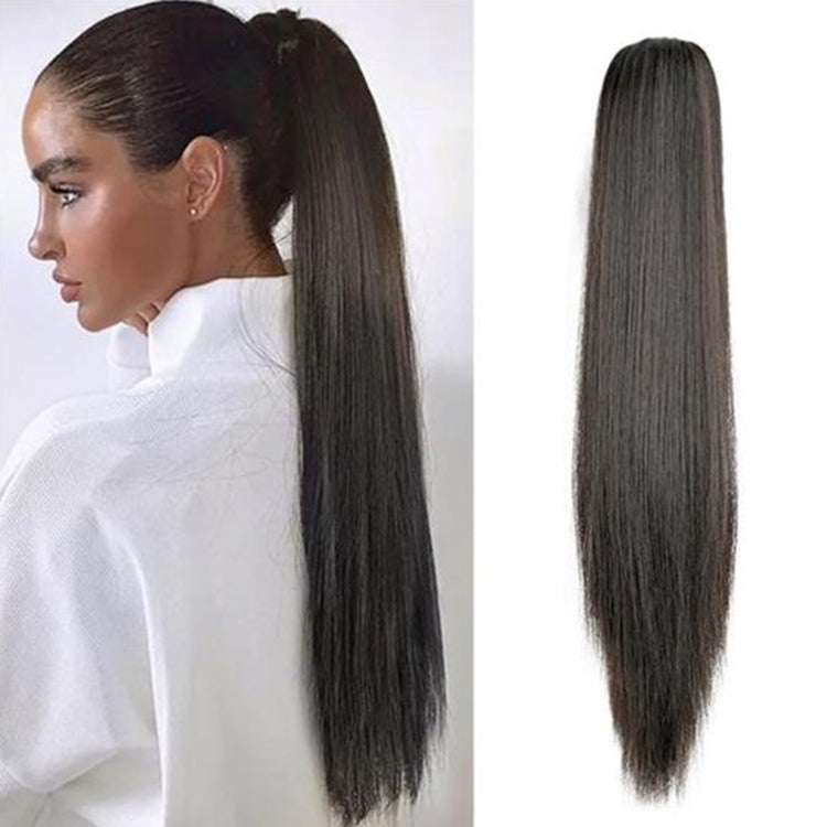 straight Drawstring Ponytail Hair extensions