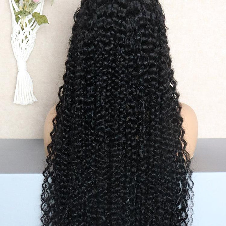 deep curly Half wig 250% density Virgin Human hair - URBAN CHIC HAIR