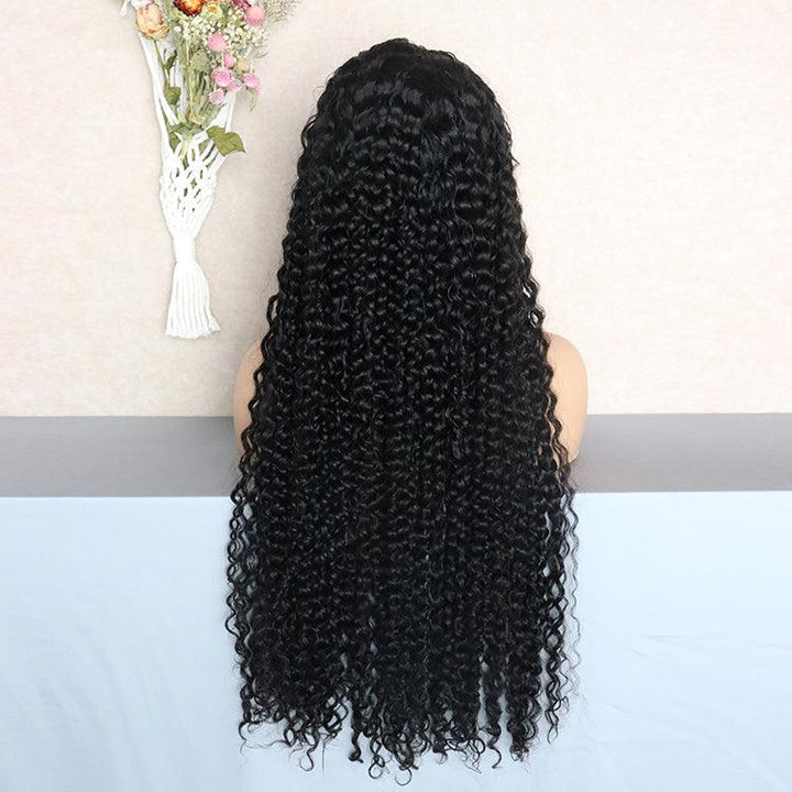 deep curly Half wig 250% density Virgin Human hair - URBAN CHIC HAIR