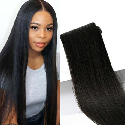 Straight invisible tape in Hair Extensions Human Hair