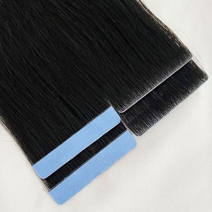 Straight invisible tape in Hair Extensions Human Hair