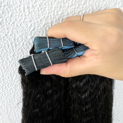 Kinky Straight Tape in Hair Extensions