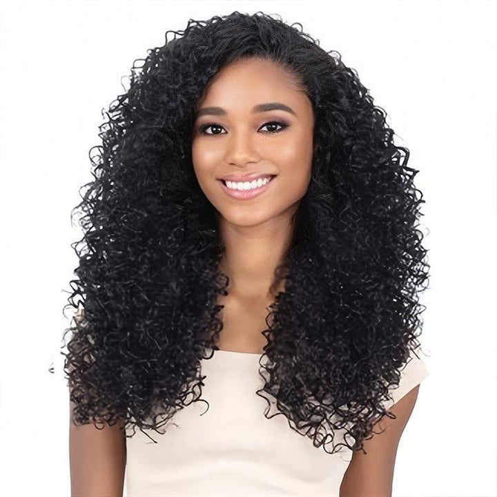 Afro Kinky curly Virgin Human hair 13x6 HD Lace Full Frontal glueless Wigs - URBAN CHIC HAIR